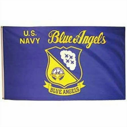 3X5 Us Navy Blue Angels Flag 3'X5' Banner Grommets Super Polyester 100D