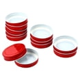 thumbnail image 3 of 12pcs Sealing Metal Caps Leakproof Tinplaste Lids Mason Jar Cover for bottles, 3 of 8