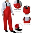 thumbnail image 5 of RainRider Rain Pants for Men Women Waterproof Rain Gear Bib Overalls Trousers for Fishing Hunting(Red,XX-Large), 5 of 8