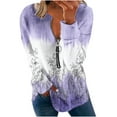 thumbnail image 2 of 2023 Chandail de Mode pour Femmes Rabais de 50 % Liquidation Hauts pour Femmes Automne Manches Longues Chandail Ample Chemise Chic Décontractée Chandails à Col Rond pour Dames, 2 of 5