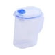 thumbnail image 4 of Contenedor de bebidas de jarra de agua gran capacidad con tapa y manejo de contenedores de jugo de jarra de agua para cocinas nevera casera limón S, 4 of 8