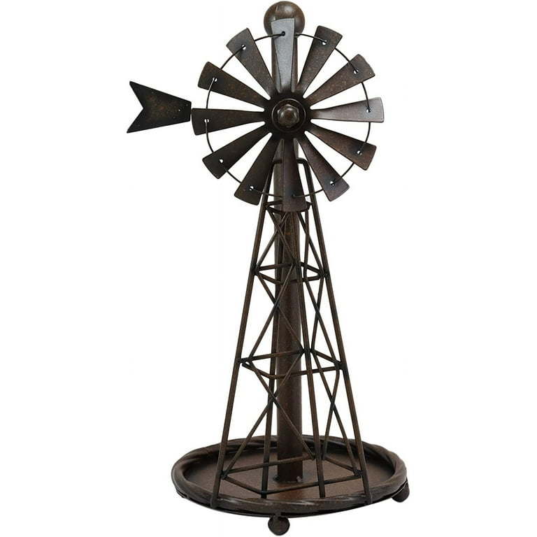 Windmill Paper Towel Roll Holder Kitchen Storage Essentials Farmhouse Home Decor Windmill Paper Towel Roll Holder Kitchen Storage Essentials Farmhouse Home Decor