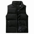 thumbnail image 2 of Gilet Sans Manches Col Montant Automne&Hiver pour Hommes, 2 of 5