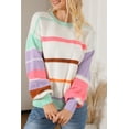 thumbnail image 1 of FOLUNSI Chandail Chic à Rayures Shift : Chaud et Tendance pour Tous les Jours, 1 of 8