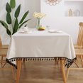 thumbnail image 3 of Jinsinto Nappe Rectangulaire Simple Moderne, Nappe 140 x 220CM, Nappe pour Cuisine Table Basse Salle à Manger, 3 of 3