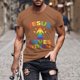 thumbnail image 5 of Camisetas de Manga Larga para Hombres Imprimir Camiseta de Cuello Redondo Casual, Camisetas de Manga Larga para Hombres Algodón, 5 of 5