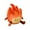 B, variant on BINGLI Simulation Campfire Plush Pillow, Bonfire Stuffed Plushie Toys Fake Fire Firewood Plush Pillow for Outdoor Camping Room Decor, Birthday Gifts (16 x 12 Inch)