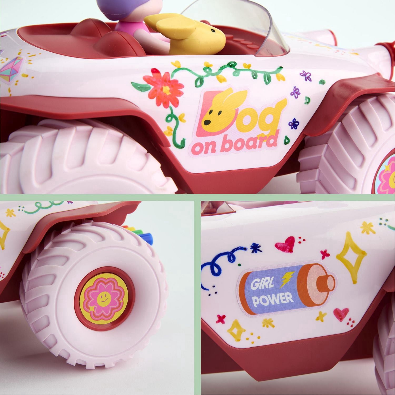 Pixie Cruiser Doodle Customizable Remote Control Car