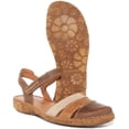 thumbnail image 5 of Josef Seibel Rosalie 44 Women's Ankle Strap Leather Sandal In Brandy Size 6, 5 of 6