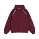 thumbnail image 1 of Autumn/Winter 380g Composite Cotton Raglan Hooded Sweatshirt with Zipper, Men's Preppy Style, Loose Fit, Color Block Coat, 1 of 4