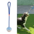 thumbnail image 2 of Cuerda De Goma Juguete De Bola Cuerda Flexible Molar Masticar Juguete Interactivo Portátil Molar Juguete No Tóxico Cuerda De Limpieza De Dientes Bola Para Mascotas Hogar Al Aire Libre Serendint PT001684-02, 2 of 7