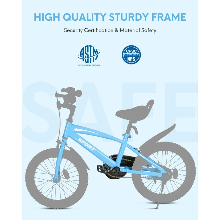 16 inch frame bike age hotsell