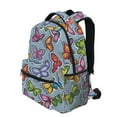 thumbnail image 3 of ALAZA Stylish Backpack Abstract Butterfly Elementary Bookbag Personalized Laptop School Bags Travel Daypack, 3 of 6