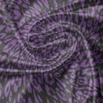 thumbnail image 5 of Ambesonne Abstract Valance Pack of 2, Monochrome Leopard Skins, 42"X12", Violet and Charcoal Grey, 5 of 5