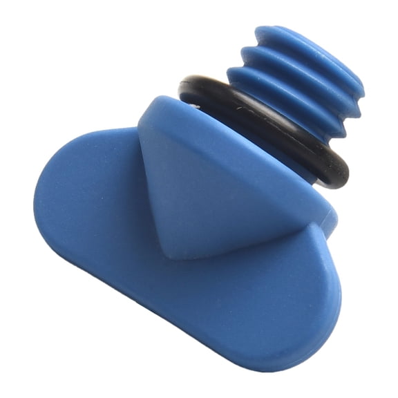 5Pcs Engine Block Drain Plug 22-806608A02 22-806608A1 22-8M0119211 For Mercruise Exhaust Manifold Water Drain Blue Plug Fangkenuo