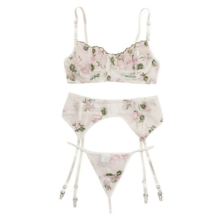 

bras for women Bra New y Fashion G-String Thong Sleepwear Underwear Lingerie Flower Lace