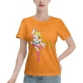thumbnail image 1 of T-Shirt Basique à Manches Courtes pour Femmes Sailor Moon Lièvre Lunaire, 1 of 6