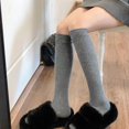 thumbnail image 4 of Ruifaya Calcetines de invierno para mujer Calcetines de invierno a rayas súper suaves estilo universitario hasta la pantorrilla κβ δ⭐, 4 of 6