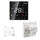 thumbnail image 2 of Termostato inteligente para el hogar Pantalla táctil WiFi Voz Aplicación Tuya Control de temperatura programable Protección IP20 Modo automático/manual Termostato digital para calefacción por suelo ra, 2 of 8