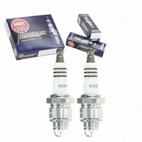 2 pc NGK 7355 Iridium IX Spark Plugs for 41-833 75 76 A52CU AP85 B44S J13Y J14YC XS85 XS85DP Ignition Wire Secondary
