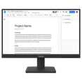thumbnail image 1 of Monitor LED Lenovo ThinkVision S22 de 21.5", Resolución 1920 x 1080 (Full HD 1080p), 4ms, 100Hz, Color Negro., 1 of 4