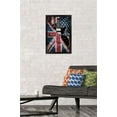 thumbnail image 2 of Foreigner - Flags Wall Poster, 14.725" x 22.375", Framed, 2 of 3