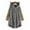 #1-Gray, variant on Womens Coats and Jackets,Women Button Plush Tops Hooded Loose Cardigan Leopard Patchwork Coat Jacket