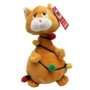 Christmas Light Tangled Cat Festive Plush Toy - By Ganz (7in)