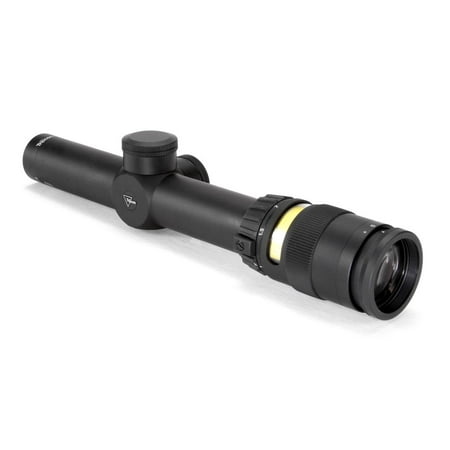 TR24: AccuPoint 1-4x24 30mm Riflescope with BAC, Amber Triangle Reticle