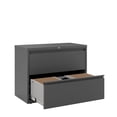 thumbnail image 6 of Hirsh 36-in Wide HL8000 Series Metal 2 Drawer Lateral File Cabinet in Charcoal, 6 of 8