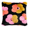 thumbnail image 4 of SAFAVIEH Flower Child Fur 20" x 20" Floral Plush Pillow, Multi, 4 of 4