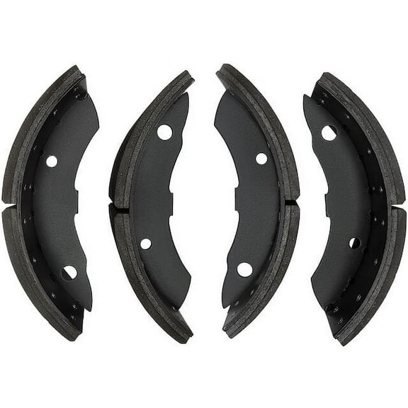 Rear Brake Shoe Set - Compatible with 1984 - 1998 Ford F-700 1985 1986 1987 1988 1989 1990 1991 1992 1993 1994 1995 1996 1997