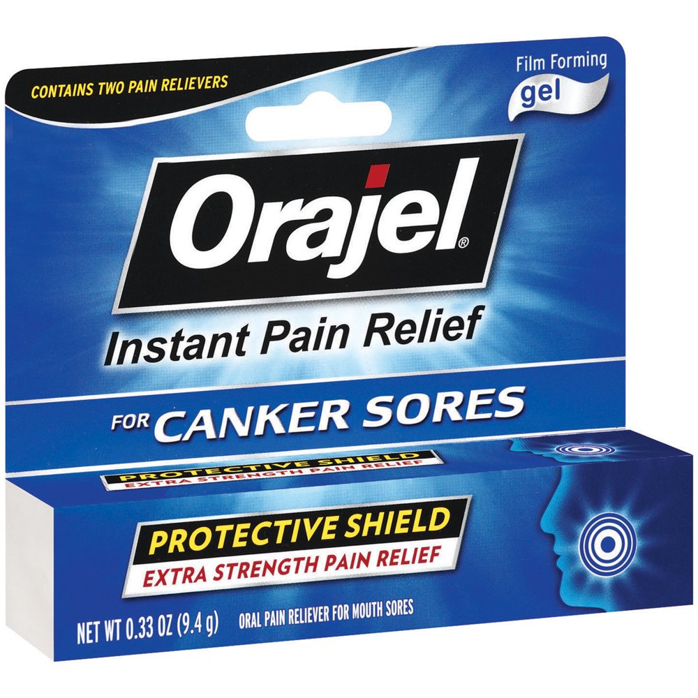 Orajel For Canker Sores Film Forming Gel Oral Pain