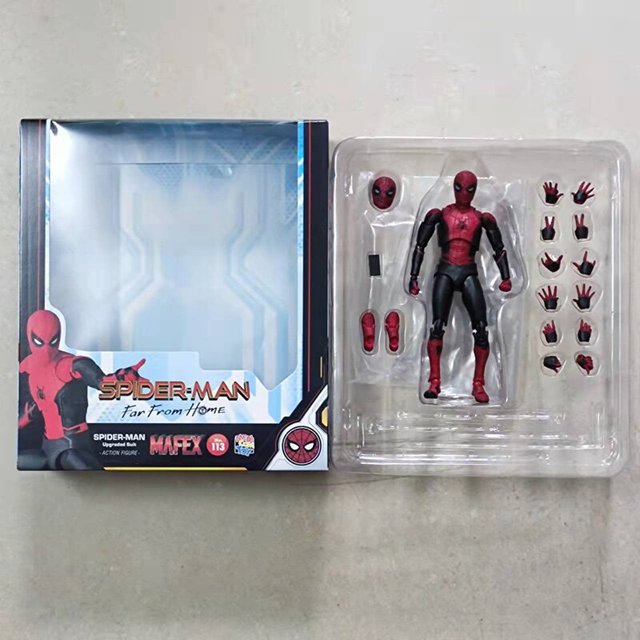 Increíble figura de acción de YAMAGUCHI Gwen Stacy, figuras de Marvel Spider-Gwen, modelo de Spiderman a través del Spider-Verse, Miles Morales, Juguetes