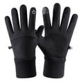 thumbnail image 1 of Guantes cálidos de invierno para pantalla táctil, guantes deportivos resistentes al viento, guantes de ciclismo impermeables y antideslizantes para senderismo y esquí, 1 of 10