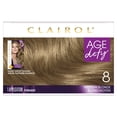 Clairol Age Defy Permanent Hair Color Crème, 8 Medium Blonde, 100% Gray ...