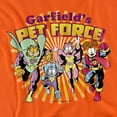 thumbnail image 2 of Garfield T-Shirt Pet Force Burst Unisex Graphic Tee For Men & Women, 2 of 7