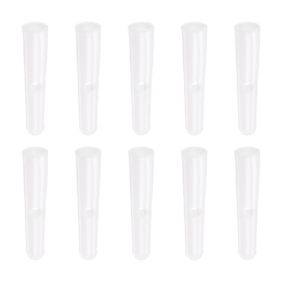 Umbrella Tail Beads PP 4.8mm Dia for Outdoor Umbrella Cover, White, 10 Pieces