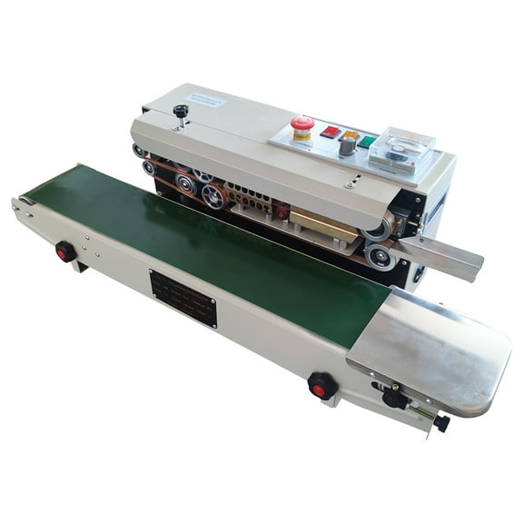 Techtongda FR-770 Continuous Auto Sealing Machine Sealer Horizontal PVC Membrane Bag Band Horizontal Bag Sealer