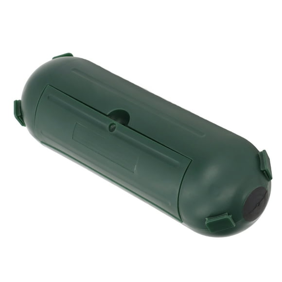 Weatherproof Electrical Connection Box for Waterproof Outdoor Extension Cord Cover with Clip, Green Safety Sealing Box for Landscaping, Pool Pumps, and More