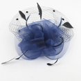 thumbnail image 3 of Sombrero Fascinador de Pelo Clip Novia Velo Horquilla Multifuncional Macarena fascinator de novia, 3 of 8