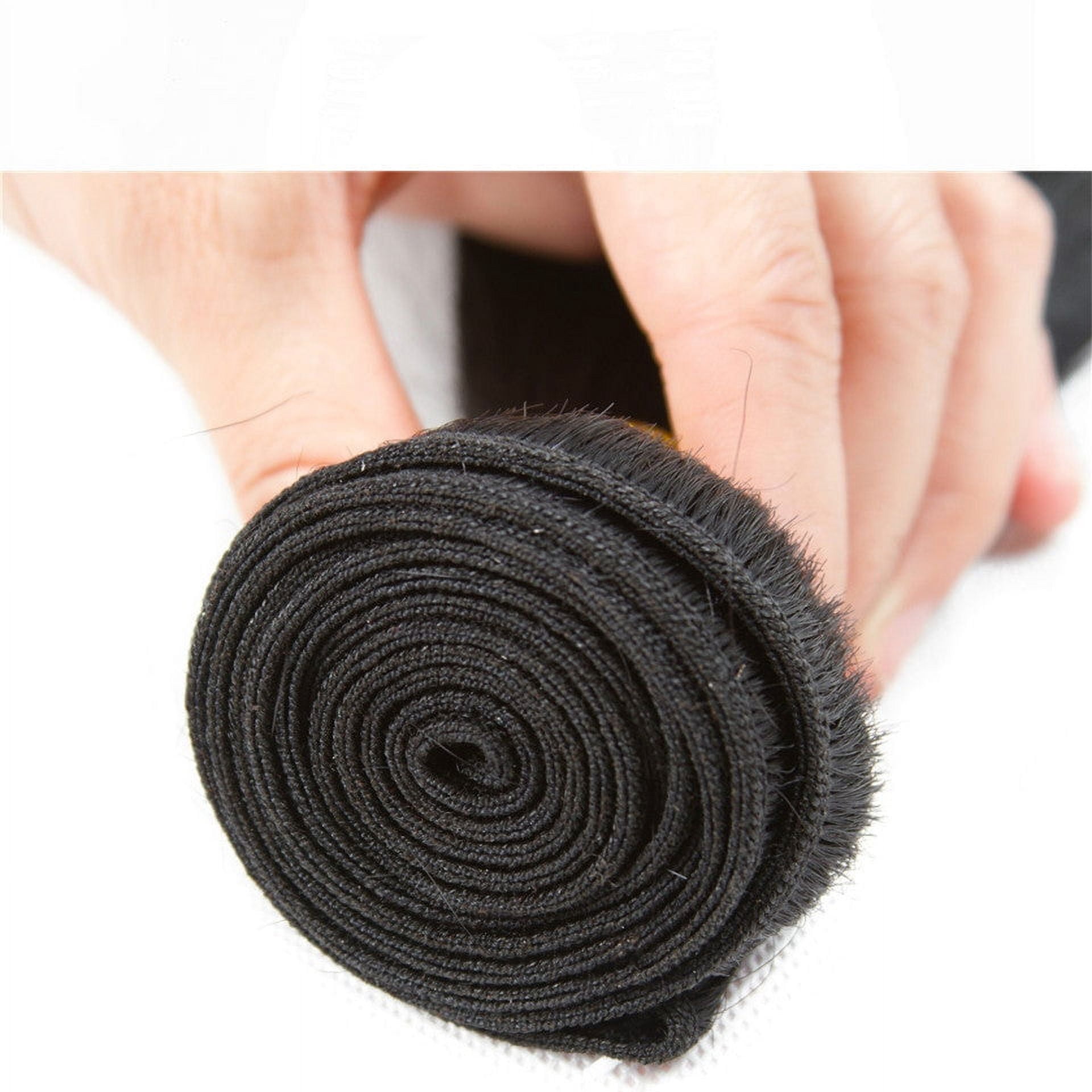 Brazilian Sew In Bundles Hair Extension Body Wave Real Virgin Remy Human Hair 100g Natural color 10"