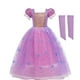 thumbnail image 2 of Disney Vestido de princesa para niña, disfraz de Rapunzel, Vestido de baile de lujo para fiesta de cumpleaños, ropa de fantasía para Halloween y Carnaval, 2 of 3