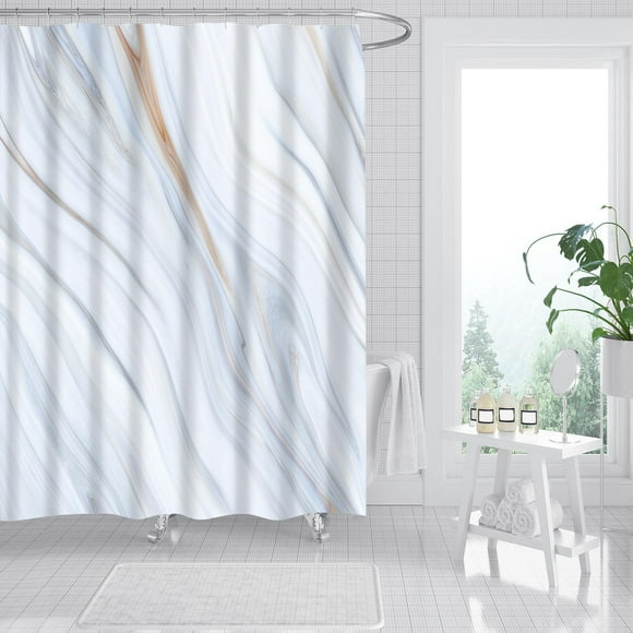 TopLLC Various Patterns Shower Shower Curtain Bathroom Shower Curtain Digital Printing Polyester Shower Curtain