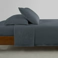 thumbnail image 3 of Mainstays Enzyme Washed Microfiber King Bed Sheet Set, Grey Stone, 4 Pieces, King, 3 of 4