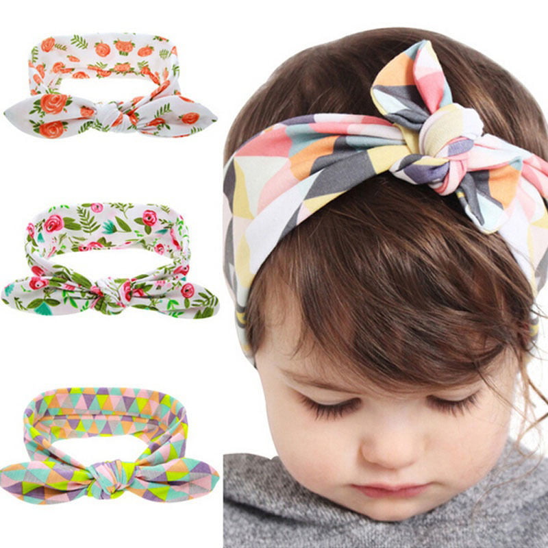 Kids Girl Boy Baby Toddler Bow Headband Hair Band Accessories Headwear Head Wrap 