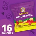 thumbnail image 2 of Annie's Organic Nature Pals Fiber Fruit Flavored Snacks, Gluten Free, 16 Count, 11.2 oz, 2 of 12