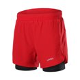 thumbnail image 3 of Lixada Men's 2-in-1 Running Shorts Quick Drying Breathable Active Training Exercise Jogging Cycling Shorts with Longer Liner, 3 of 7