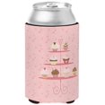 thumbnail image 1 of ""Caroline'S Treasures Cupcakes Abrazadera Decorativa Para Latas De 3 Niveles, Color Rosa, Multicolor"", 1 of 1