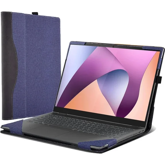 Laptop Case Cover for Lenovo IdeaPad 5 2-in-1 14IAL10 /14AKP10 (not for Gen9) 14 inch Notebook PC Sleeve,PU Leather Protective Shell Bag Accessories